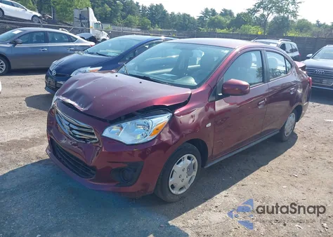 2019 Mitsubishi Mirage Es z USA, uszkodzony, nr VIN ML32F3FJ2KHF09705